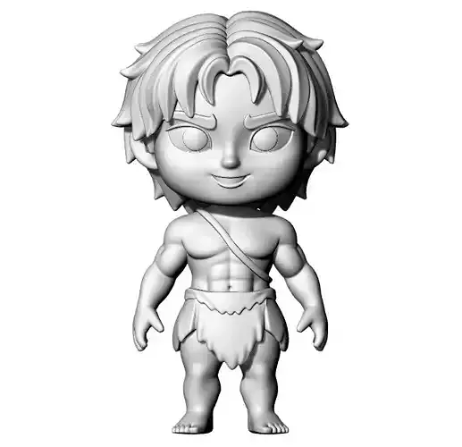 Anime Monster Lady Designer Skulptur STL Designer 