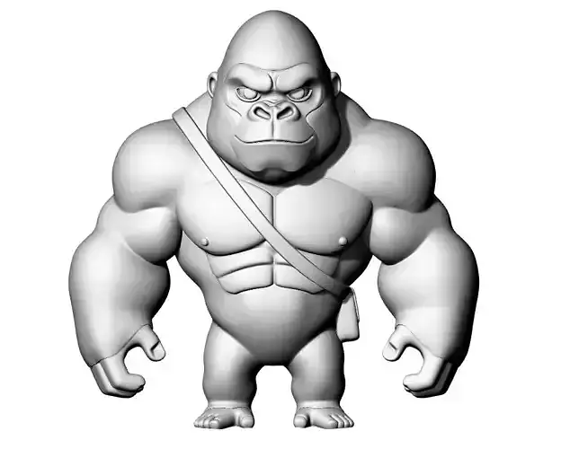 Anime Monster Lady Designer Skulptur STL Designer 