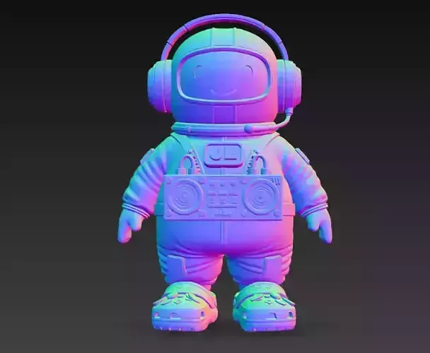 Anime Monster Lady Designer Skulptur STL Designer 