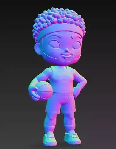 Anime Monster Lady Designer Skulptur STL Designer 