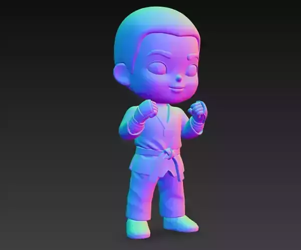 Anime Monster Lady Designer Skulptur STL Designer 