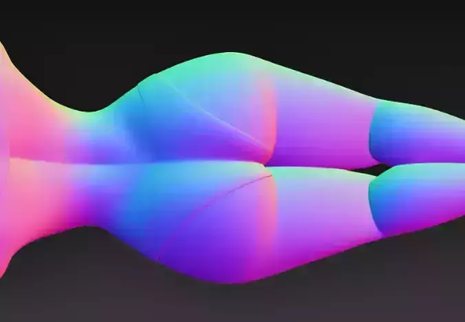 Anime Monster Lady Designer Skulptur STL Designer 