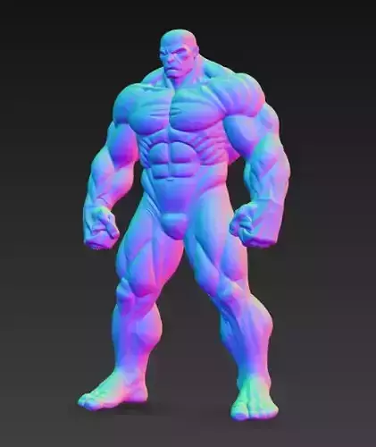 Anime Monster Lady Designer Skulptur STL Designer 