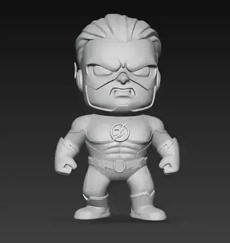 Anime Monster Lady Designer Skulptur STL Designer 