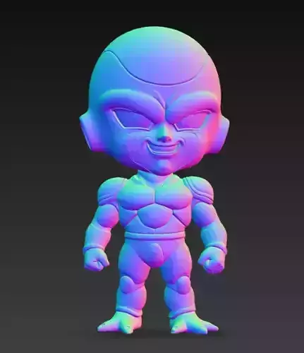 Anime Monster Lady Designer Skulptur STL Designer 