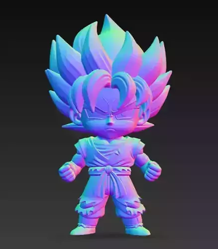 Anime Monster Lady Designer Skulptur STL Designer 