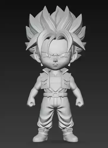 Anime Monster Lady Designer Skulptur STL Designer 