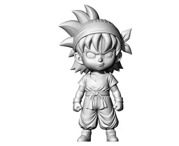 Anime Monster Lady Designer Skulptur STL Designer 