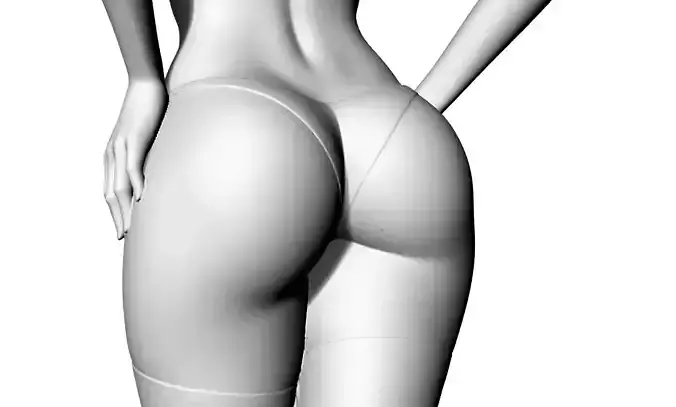 Anime Monster Lady Designer Skulptur STL Designer 