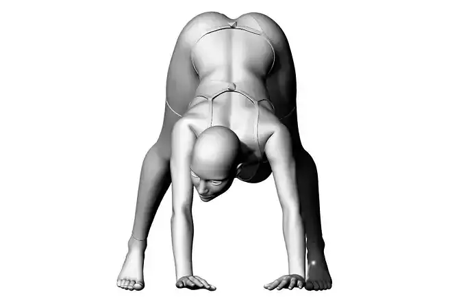 Anime Monster Lady Designer Skulptur STL Designer 