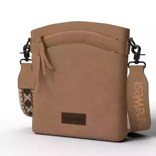 MontanaWest Inspired Casual Vegan Leather Crossbody Bag