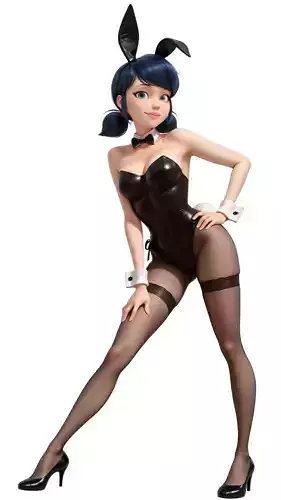 Adult Marinette Dupain Chen Ladybug - Bunny Suit 