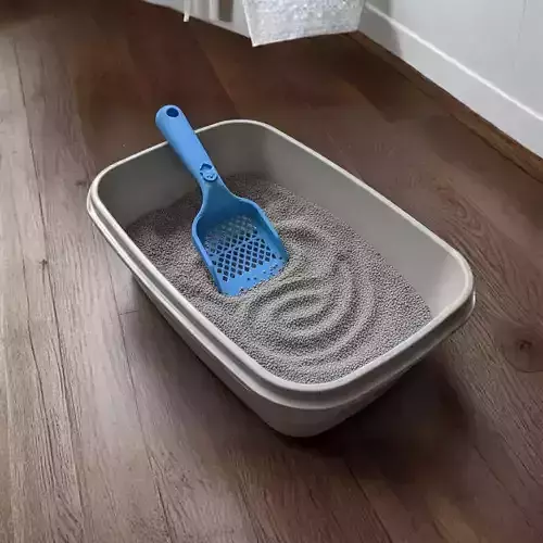 cat litter scoop