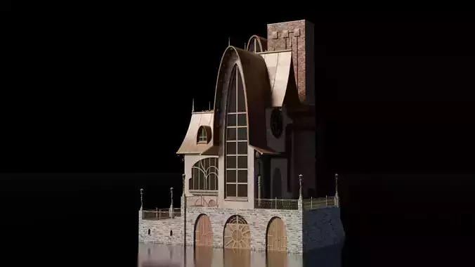 Steampunk Building - House 34