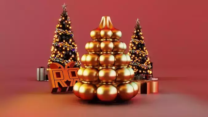 minimal christmas Tree Candle Mold