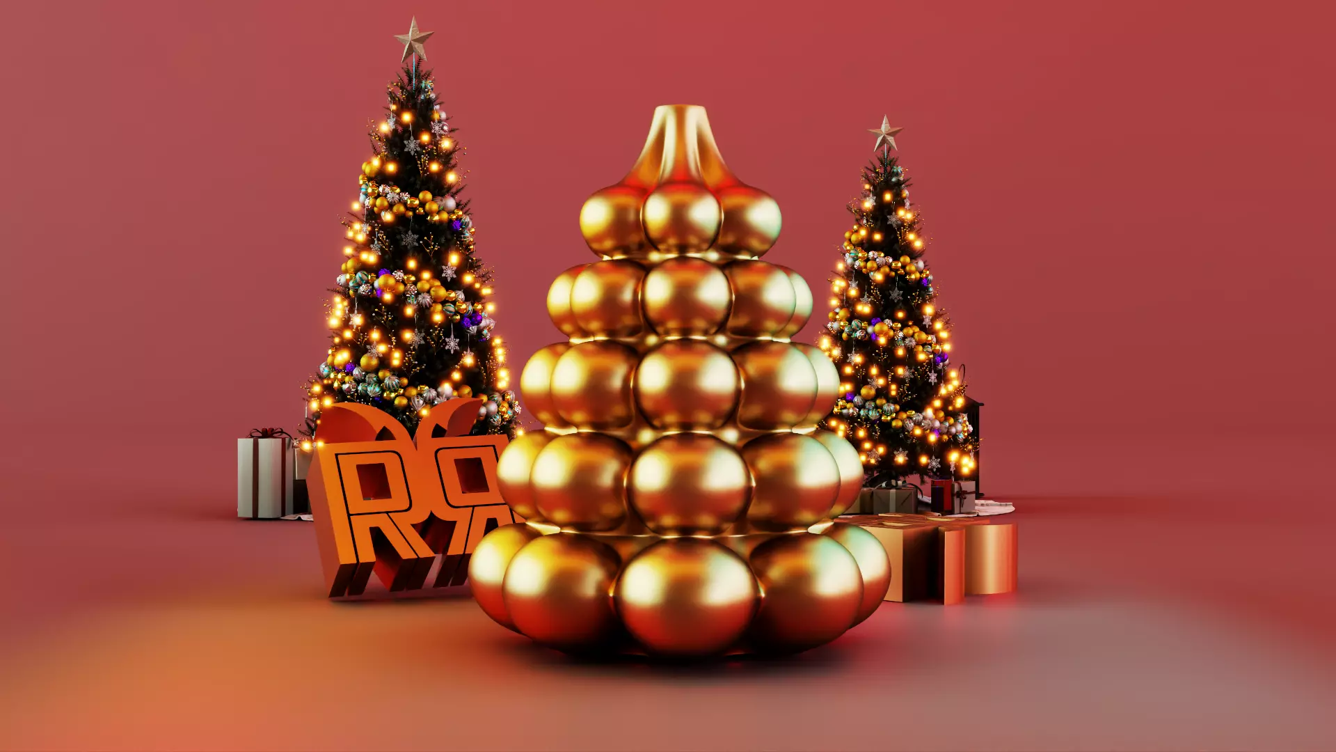 minimal christmas Tree Candle Mold 3D print model