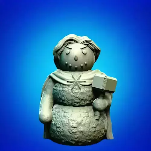 Star Wars Snowman Jar 3D Printable STL File