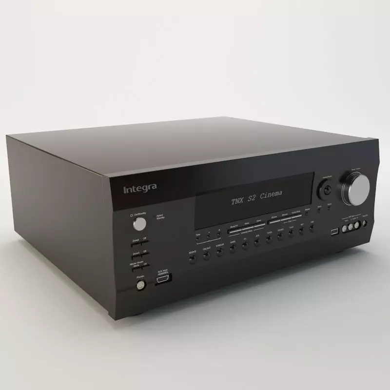 Integra DTR 40 6 receiver 3D model_0