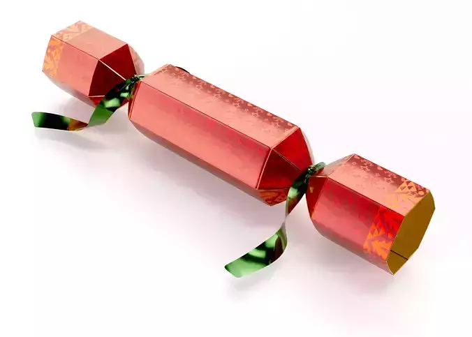 Cardboard Christmas Cracker
