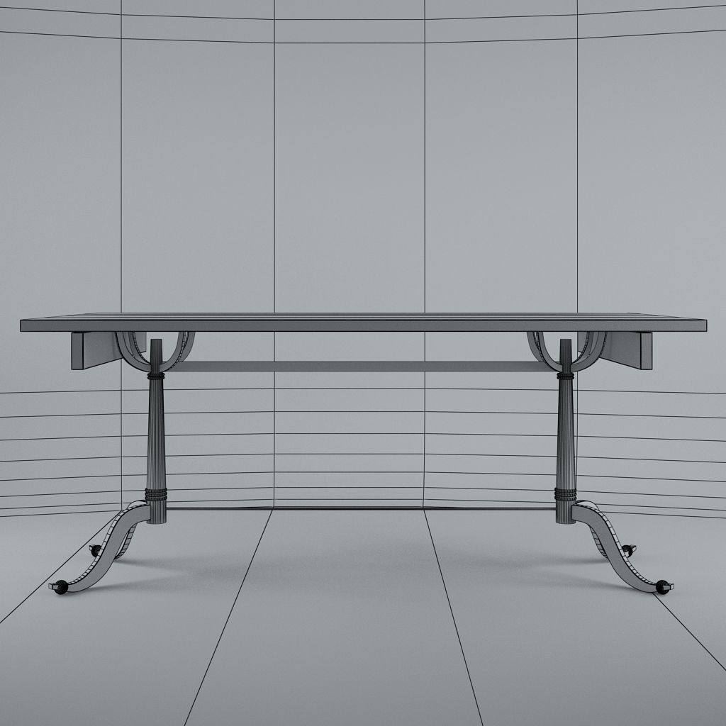 Hanjel - Table Repas Ricky 3D model_2
