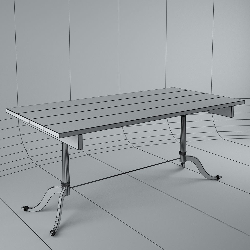 Hanjel - Table Repas Ricky 3D model_3