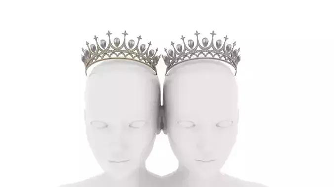Pearl Crown Tiara