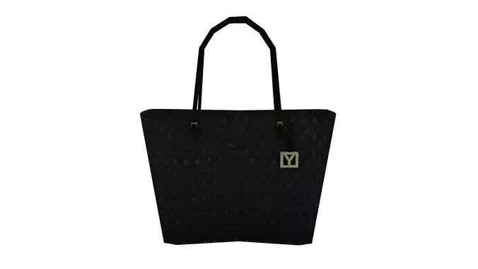 Quilted Tote Handbag