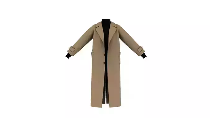 Long Coat Trench Coat