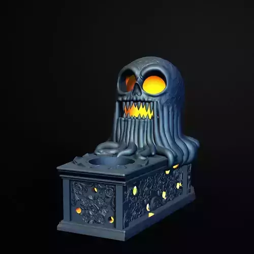 Boo Grave Lamp 3D Printable STL File