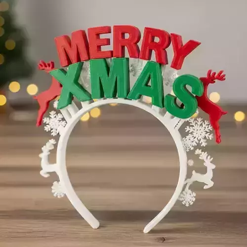 merry xmas headband