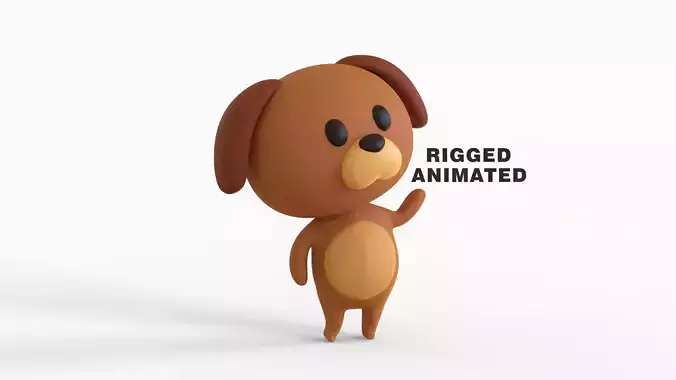 Little Funny Dog Animated