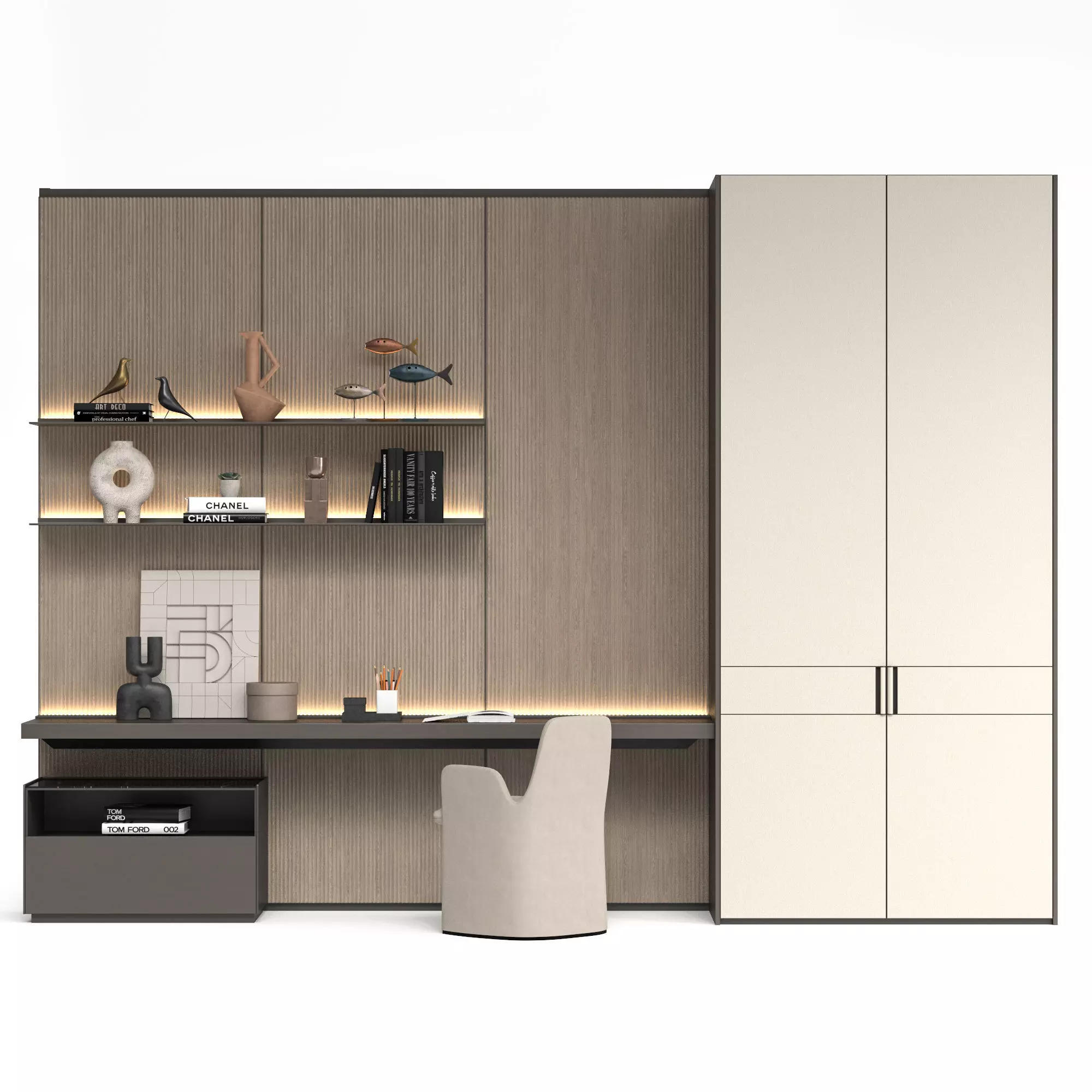 Home office 3D model