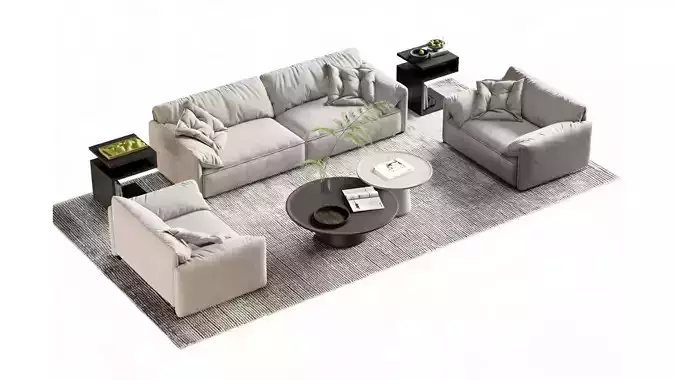 Modern Minimalist Sofa
