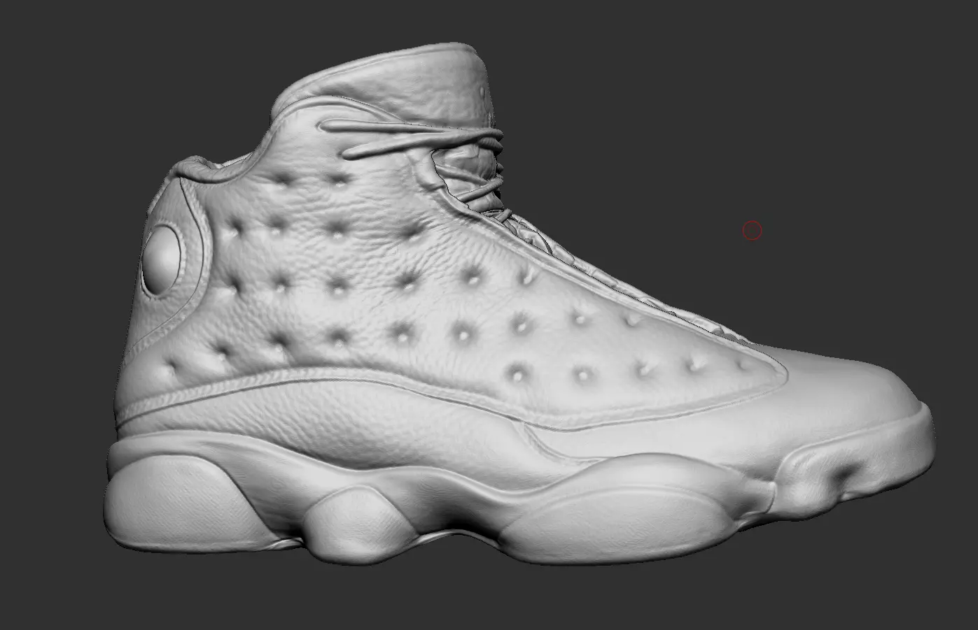 Nike air jordan 13 highpoly 3d print mesh Low-poly 3D model