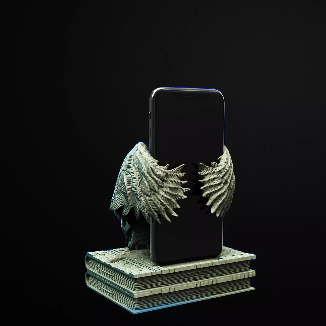 Eagle Mobile Holder 3D Printable STL File 3D print model
