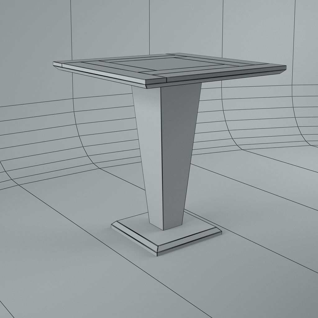 Dialma Brown - Dining table 3D model_3