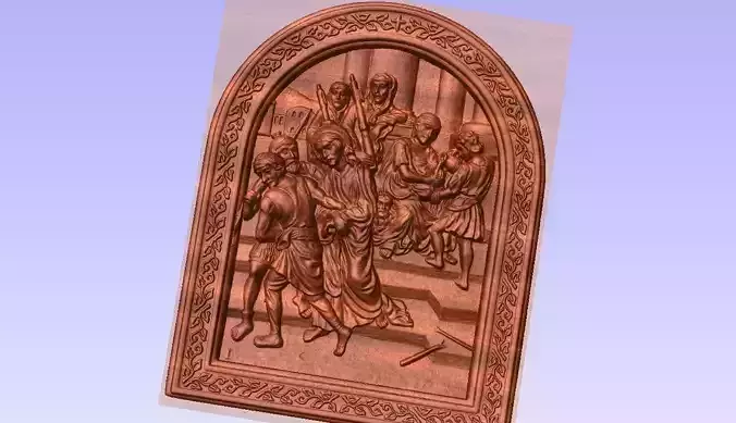 Lent fourteen  stations of the cross router 3d printer