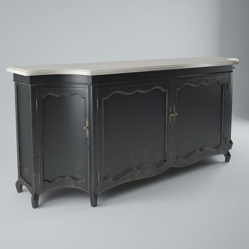 Dialma Brown - Credenza in Legno Scantoata 3D model