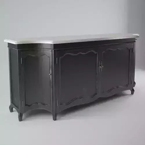 Dialma Brown - Credenza in Legno Scantoata 3D model