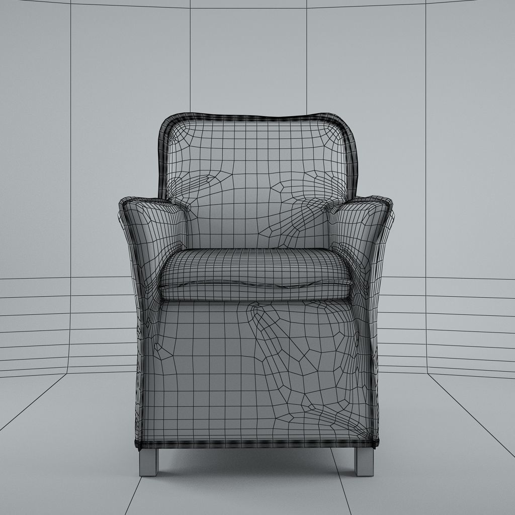 Dialma Brown - Dining chair 3D model_3