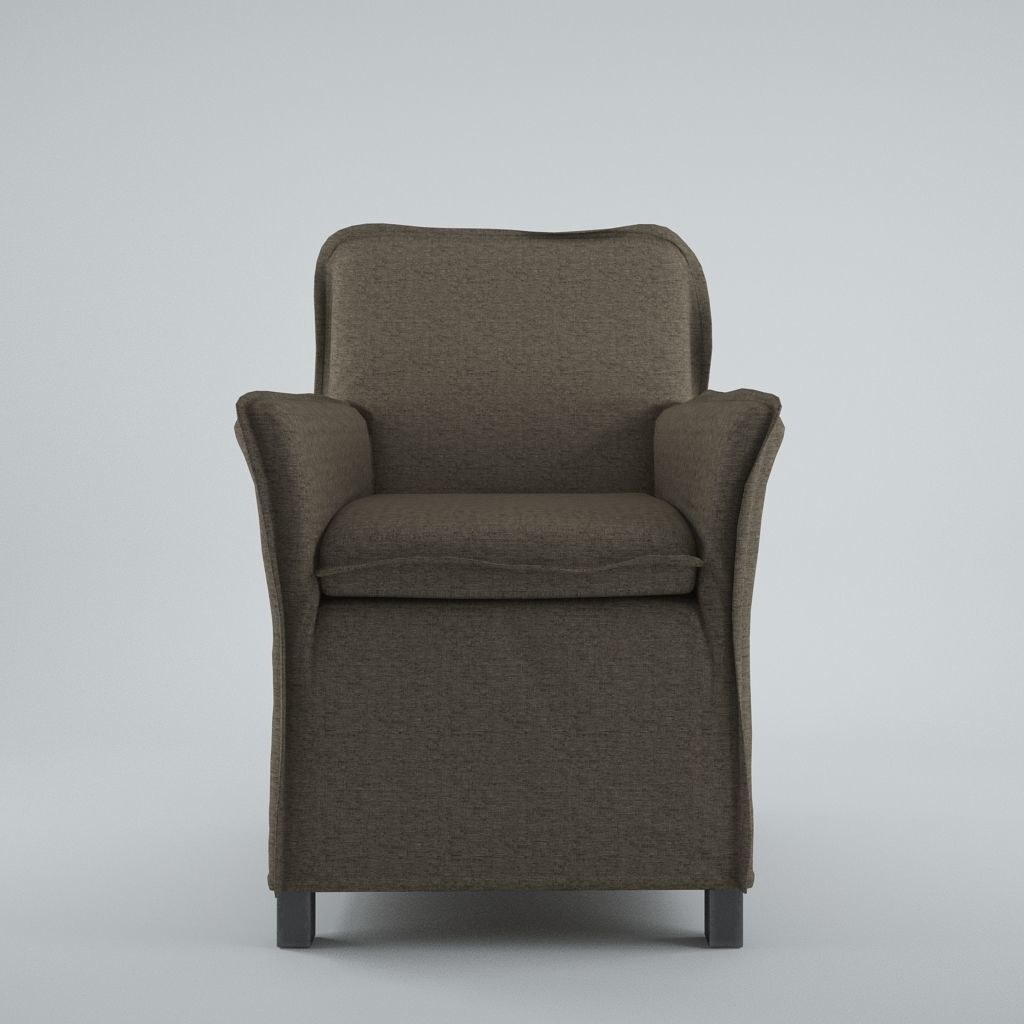 Dialma Brown - Dining chair 3D model_1