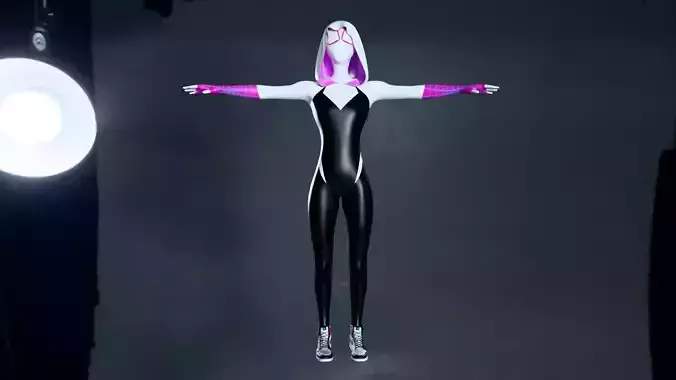 Gwen Character  from Spider verse  