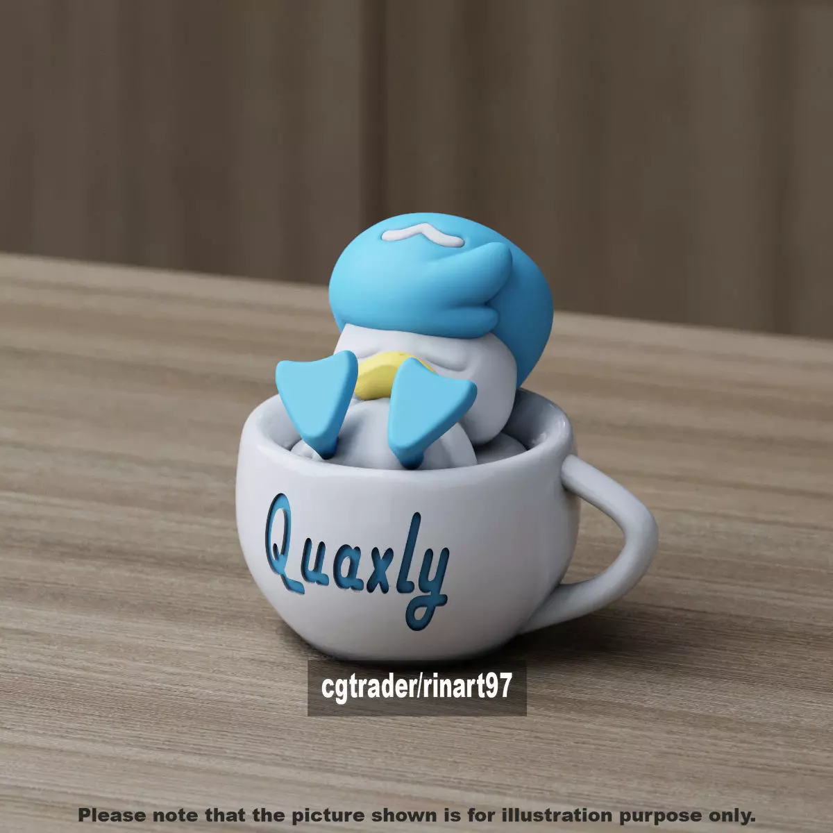 Quaxly chill cup 3D print model
