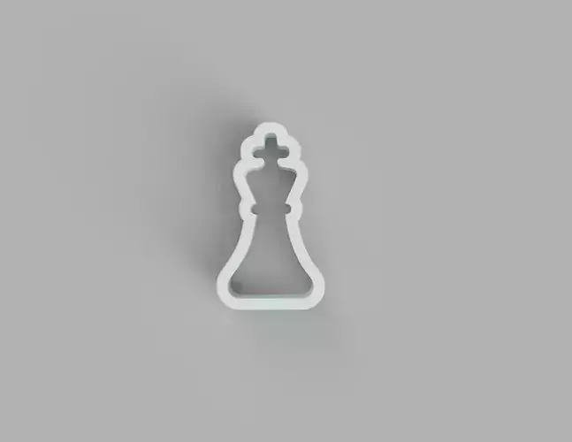 3D Chess Queen Stamp Perfect for Clay and Ceramic