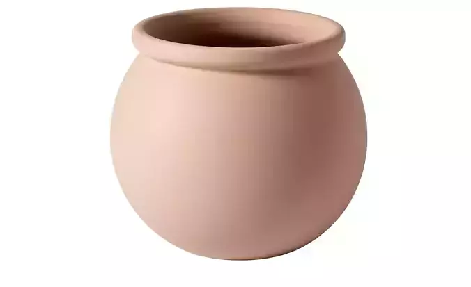 Tiny Decorative Flower Pot for 3D print