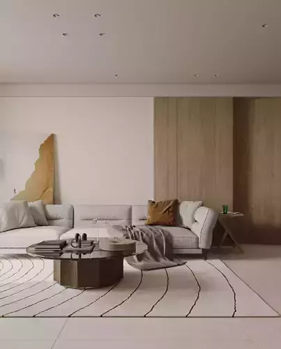 Log Wind Apartment 3D model 7