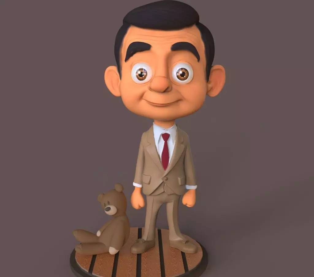 Mr Bean 3D print model