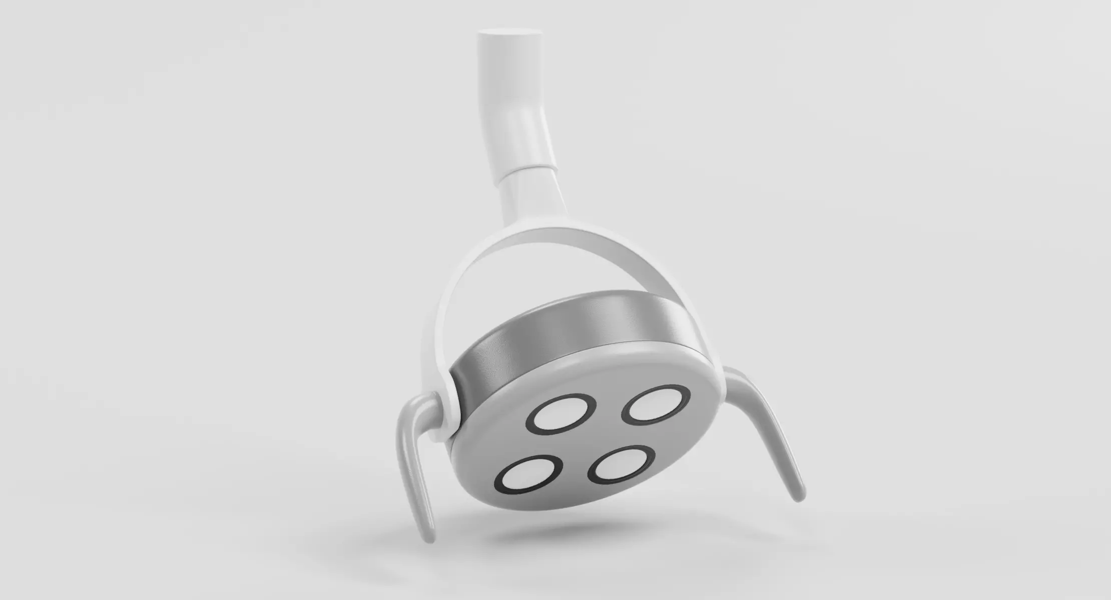 Medical Light - Adjustable Procedure Lamp 3D model