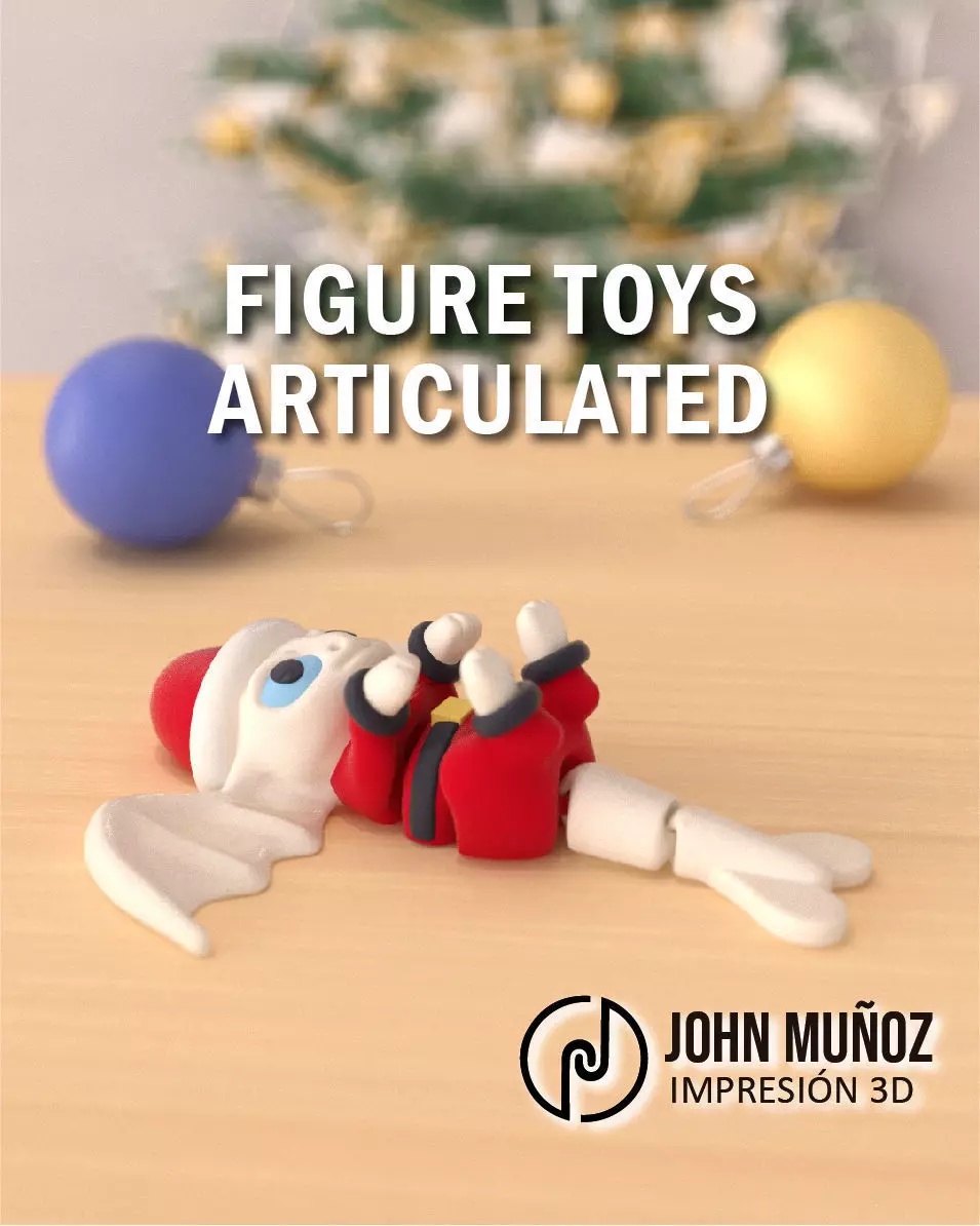 Lady Claus Light Fury - Articulated Version and Keychain 3D print model