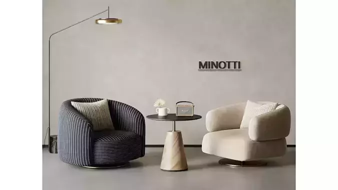 Italian-style Minimalist Leisure Chair